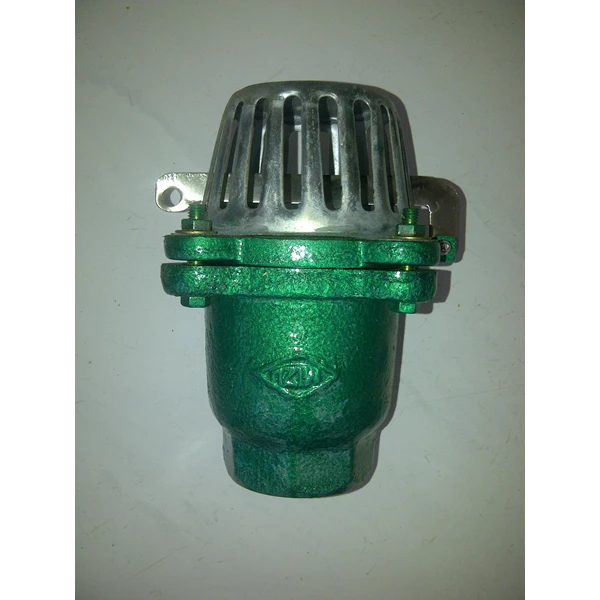 FOOT VALVES BODY CAST IRON  STRAINER STAINLESS 304