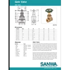 Gate Valve Sanwa Size 1/2 Inch 2