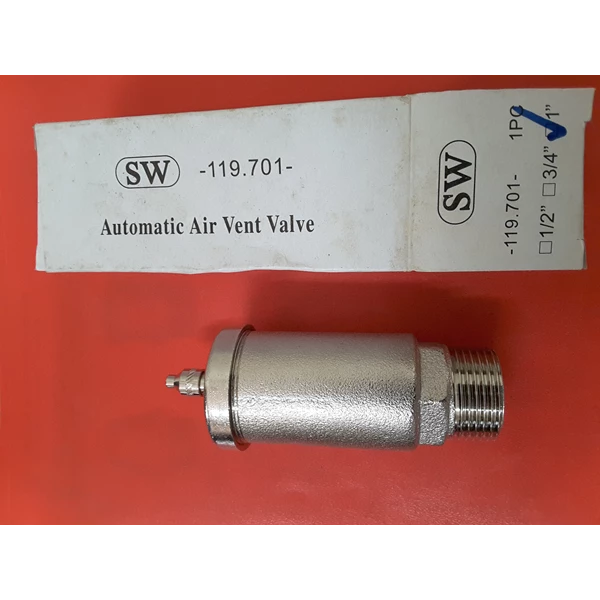 AIR VENT VALVE SIZE 15 MM  20 MM   25 MM