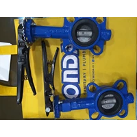 BUTTERFLY VALVE BODY CAST IRON DISC SUS 304