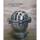 FOOT VALVE BODY STAINLESS 3