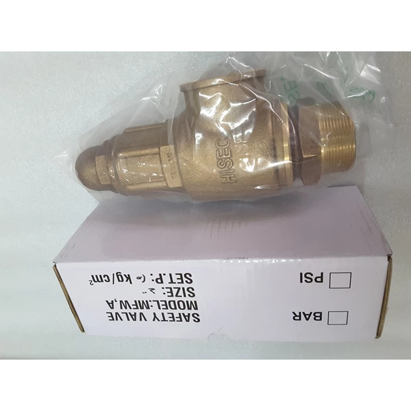 SAFETY VALVE BRASS